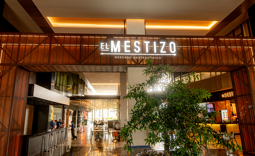 El Mestizo - Main entrance view of El Mestizo gastronomic market 1